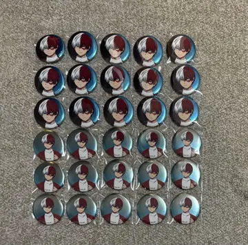 나의 히어로 아카데미아 도쿄 타워 RED 캔뱃지 토도로키 쇼토