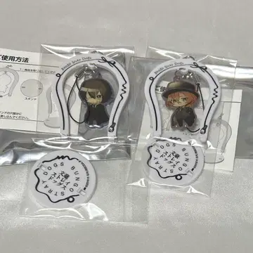 문호 스트레이독스 스탠드 포징 컬렉션 쌍흑 다자이 오사무 나카하라 나카야