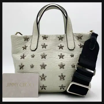 JIMMY CHOO 미니 사라 스타 스터드 2way 숄더백