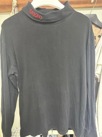 032c 032c 터틀넥 긴팔 컷소