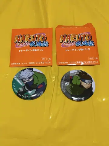 NARUTO 점프 페스타 2017 캔뱃지 카카시 돌고래