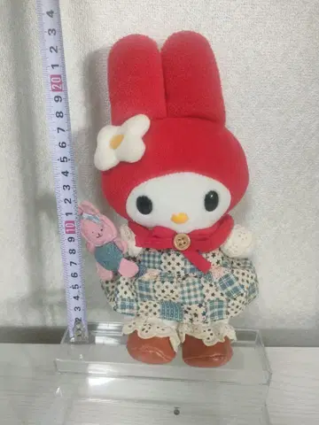 마이멜로디 컨트리풍 빨간 망토 봉제 인형 2001년 레트로