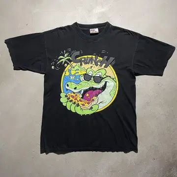 90s reflecTshirts CRUNCH 티셔츠 빈티지