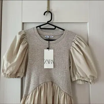 자라 ZARA 퍼프 슬리브 원피스