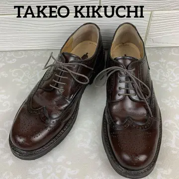 다케오 키쿠치 윙팁 블랙 25.5cm 비즈니스 슈즈