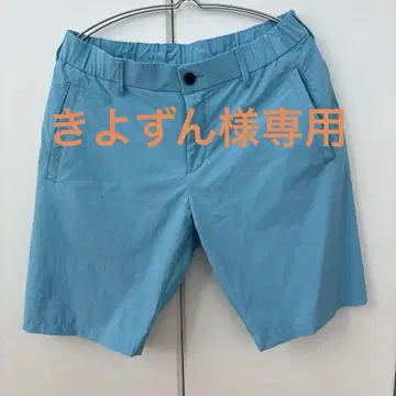 데상트 골프 인기 입체 로고 디자인 남성용 하프 팬츠 L 사이즈