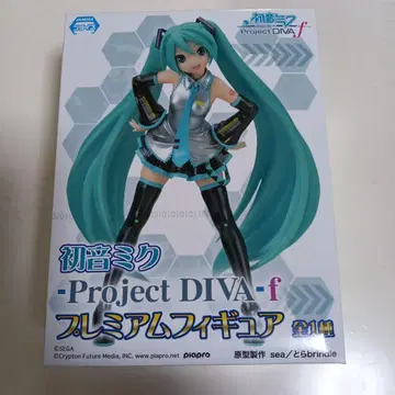 [레어] 하츠네 미쿠 -Project DIVA-f 프리미엄 피규어 미개봉