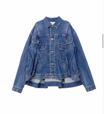 리바이스 x 사카이 여성 데님 재킷