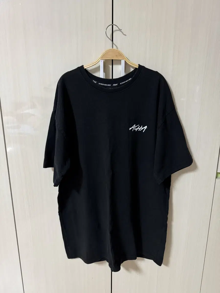 ACHA Black Short Sleeve Tee