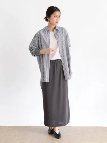 CLOVE 내로우 스커트 차콜 미사용품 사이즈 9호 정가 17000엔