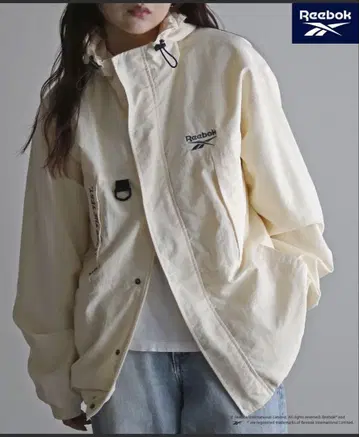 [새상품급] 리복 후드 부착 마운틴 후드티 크림색