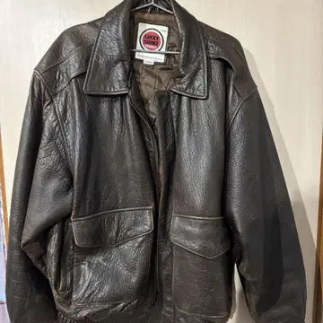 LUCKY STRIKE 가죽 자켓 빈티지