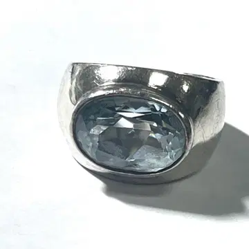 Ring 블루 토파즈 Silver925 덤으로 같은 디자인의 귀걸이
