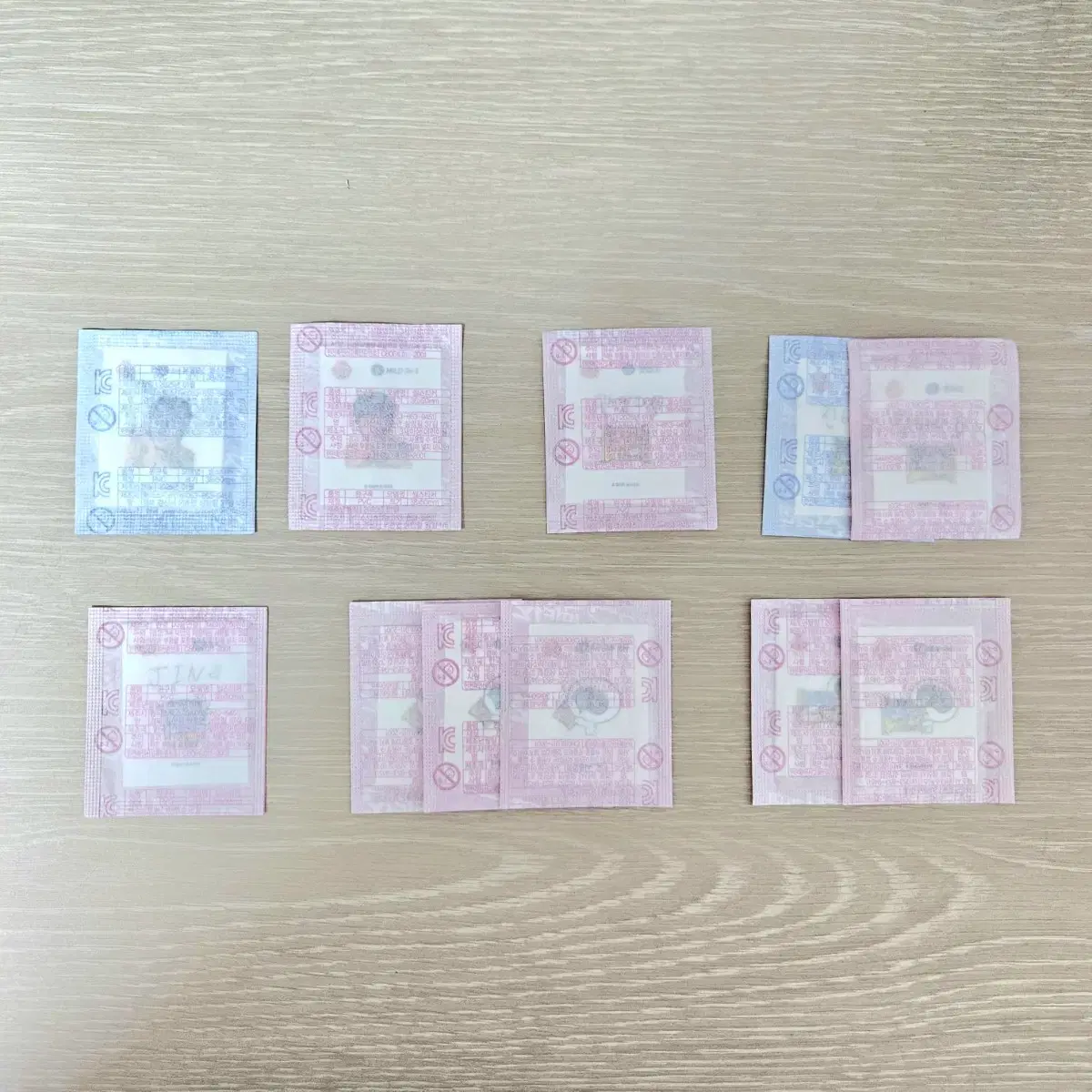 미개봉 bts 진라면 띠부씰 씰스티커