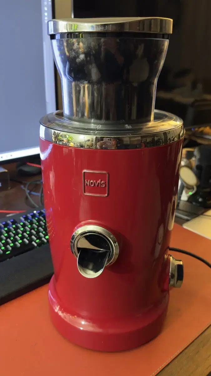 NOVIS S1 노비스 비타쥬서 착즙기 레드