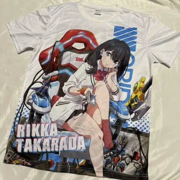단종 한정품 풀 그래픽 SSSS.GRIDMAN 티셔츠 호타 로카