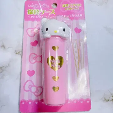 면봉 케이스 헬로키티