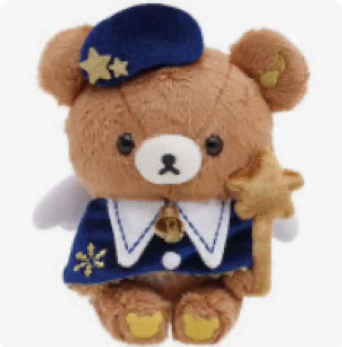 Rilakkuma Koguma Harmony Christmas Theme Mascot Doll Chairoikoguma