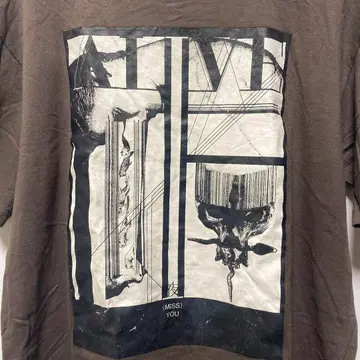 kamomekamome 무카타 다로 씨 넙치 ALIVE 티셔츠 XL