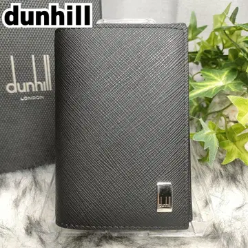 던힐 명함지갑 블랙 사피아노 가죽 dunhill 카드 케이스 블랙