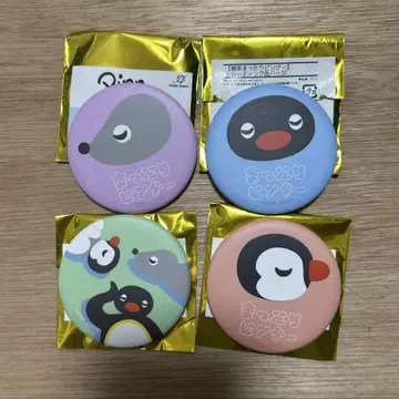 마타리 핑구 캔뱃지 핑구 & 핑가 & 로비 세트