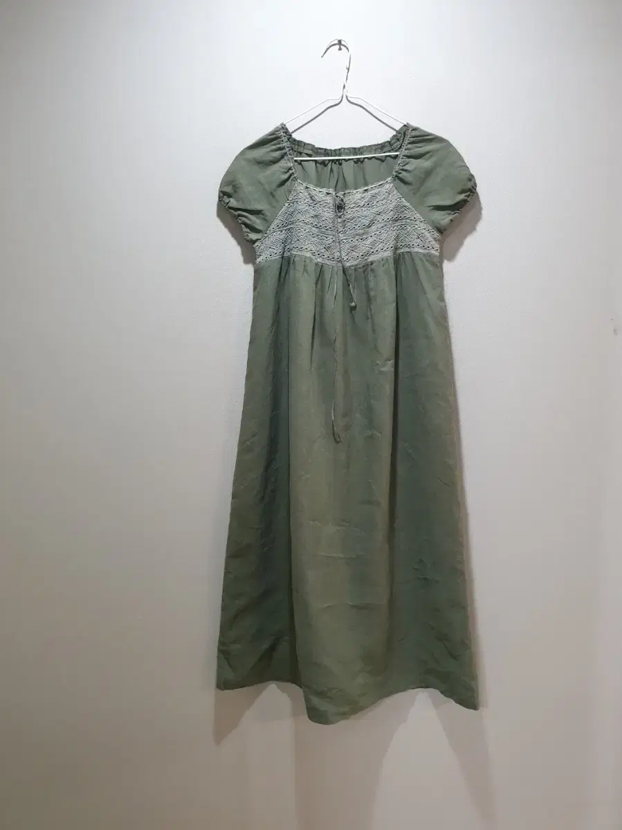 Ramie Linen Long Onepiece 55