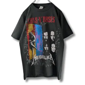 METALLICA GunsN'Roses 메탈리카 건즈 티셔츠 NA169