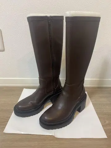RAY CASSIN 힐 탱크 롱 부츠