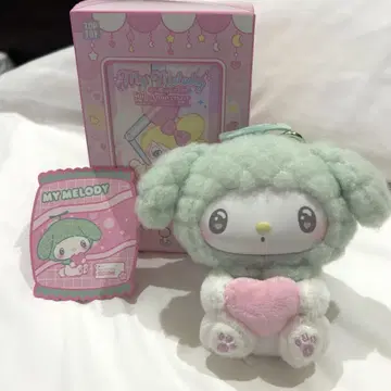 TOP TOY 50주년 마이멜로디 봉제 인형 민트 그린 해외