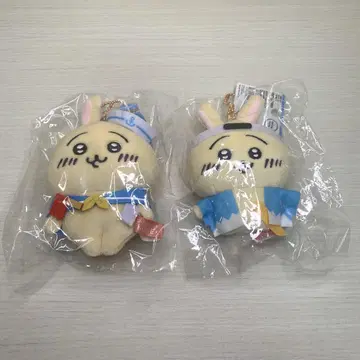 치이카와 토끼 간사이 한정 신센구미 세일러 세트 봉제 인형 키링