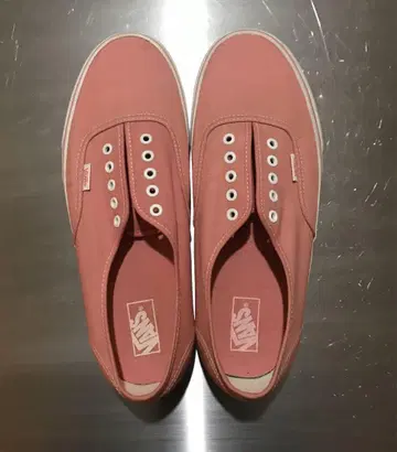 Vans Authentic 연어 핑크 US12 (30cm)
