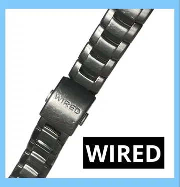 Wired F256-B-Q 스테인리스 메탈 벨트