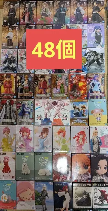 원피스 외 48개 피규어 묶음 판매
