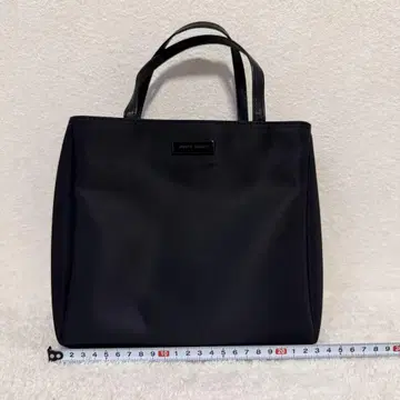 Monte negro 블랙 나일론 토트백