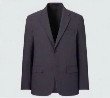 미사용 새상품 유니클로 감동 자켓 2WAY 울라이크 다크 그레이 M