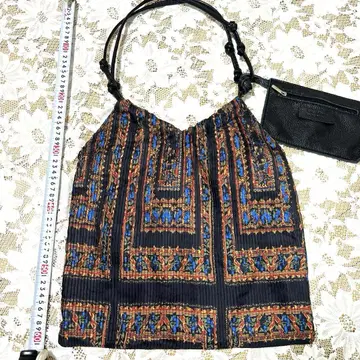 이탈리아제 Casselini 여성용 백 리버서블 천연 가죽 파우치 포함