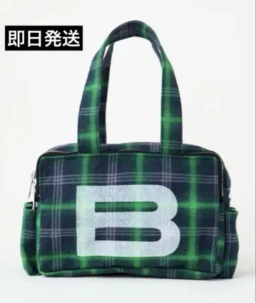 새상품 beeden MINI B LOGO BAG CHECK 체크