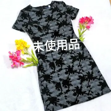 bh10 BROOKS BROTHERS 원피스 블랙 여성용 M 상당