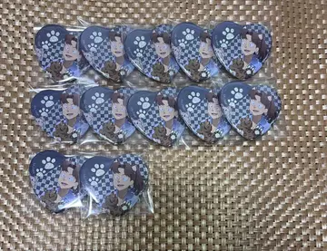 닌자 타마 란타로 야마다 리키치 난자 타운 하트 캔뱃지