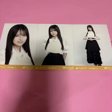 노기자카46 세토구치 코코로 브로마이드 빅 보타이 블라우스 컴프