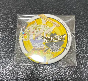 뱅드림 캔뱃지 줄말기 코코로 야구 퍼시픽 리그 호크스