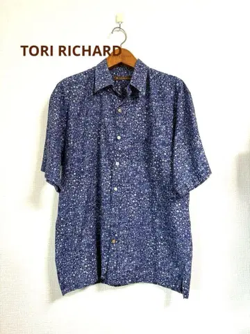하와이 제 TORI RICHARD 바이시클 자전거 올 패턴 셔츠