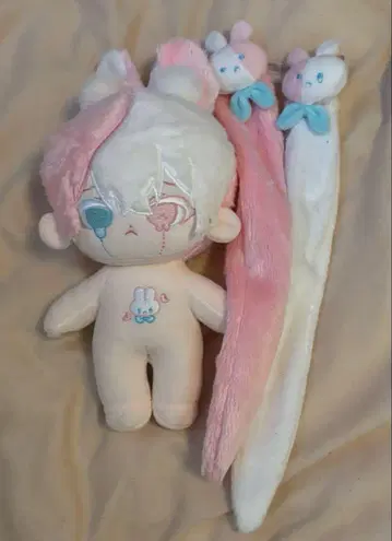 무속성 목화 인형 옷 갈아입기 봉제 인형 20cm 한국 인형