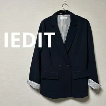 [IEDIT] 이디트 더블 버튼 테일러드 자켓