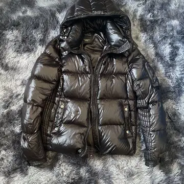 TATRAS 후드 부착 다운 자켓 다크 브라운
