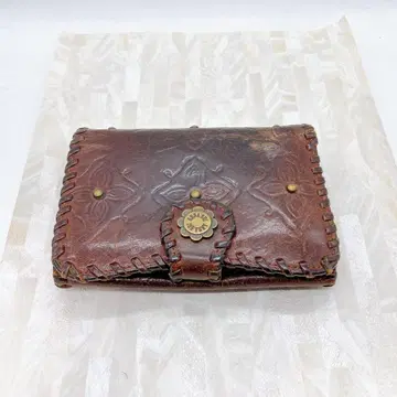 ANNA SUI 안나수이 두겹 지갑 브라운 중고 정품 무료배송