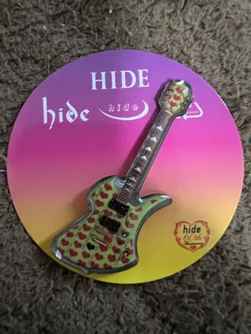 hide 핀즈 캡슐 기타 컬렉션 GREEN HEART