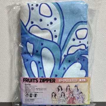 FRUITS ZIPPER 후드 부착 타월 GiGO 한정판 마나카 마나카