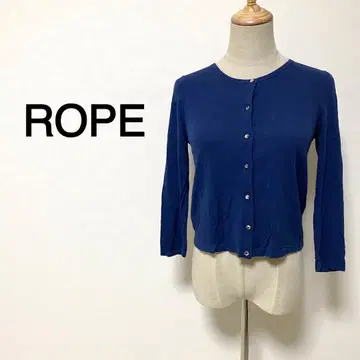 ROPE 네이비 컬러 가디건