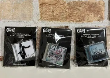 GLAY 미니어처 CD 키링 vol.2 gigo 한정판